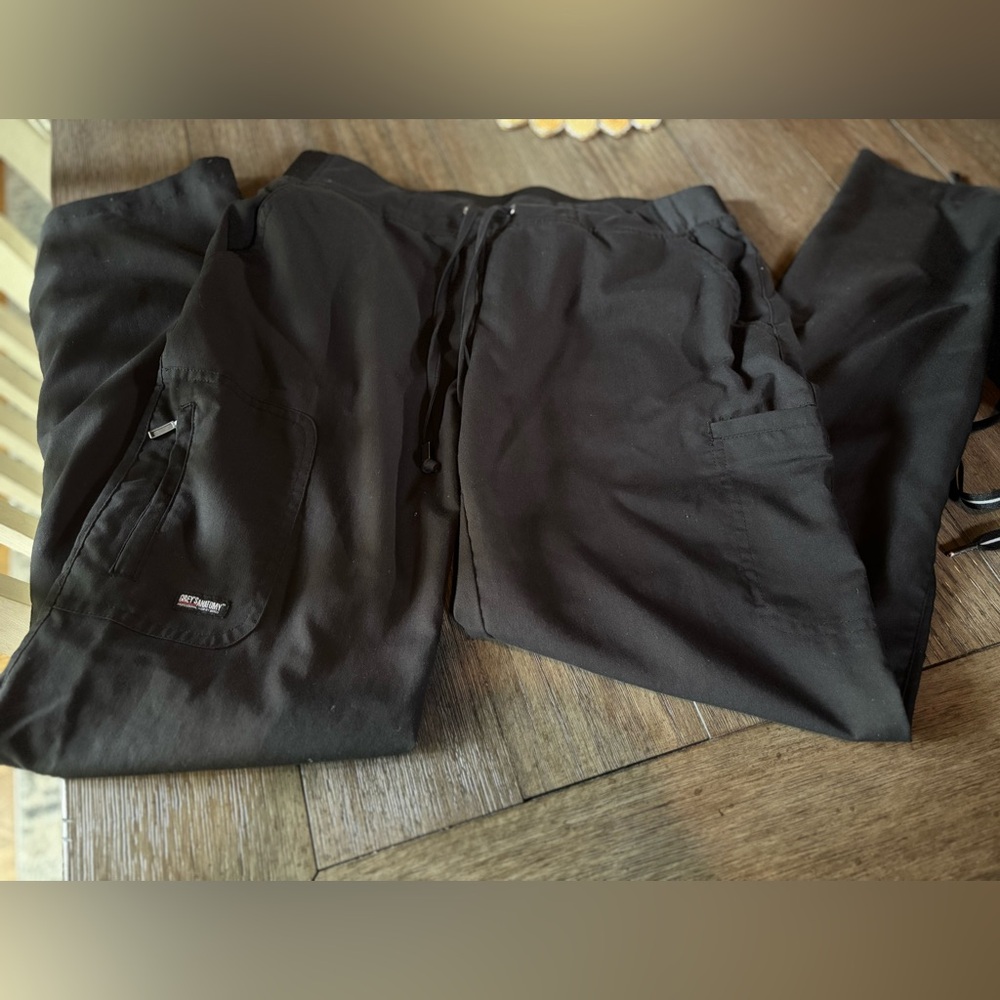 Grey's Anatomy Black Cargo Pants